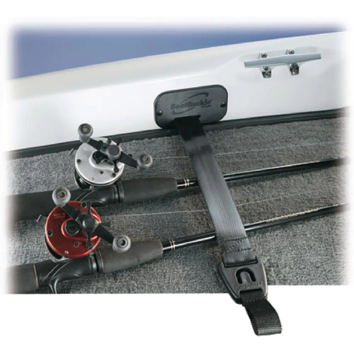 BoatBuckle F14200 Gunwale/Deck Mount 24" Retractable Rod Buckle Tie-Down Strap - Bild 12 von 12