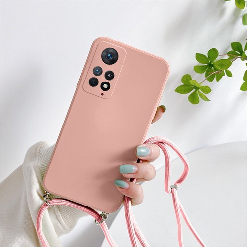 Custodia silicone tracolla collo cordino cover Xiaomi Redmi Note 13 Pro 12 11 10 13T - Foto 19 di 20
