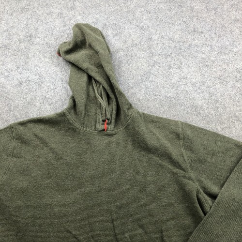 Polo Ralph Lauren Hoodie Herren Medium Grün Thermo Waffel Strick Nachtwäsche Baumwolle - Bild 4 von 9