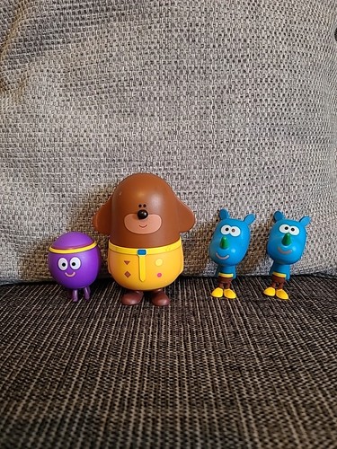 Hey Duggee Toy Figures Bundle 4x CBeebies Characters