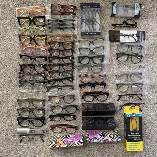 Posten 100 NEUE Lesebrillen Lesebrillen verschiedene Stärken Marken Stile - Bild 3 von 11