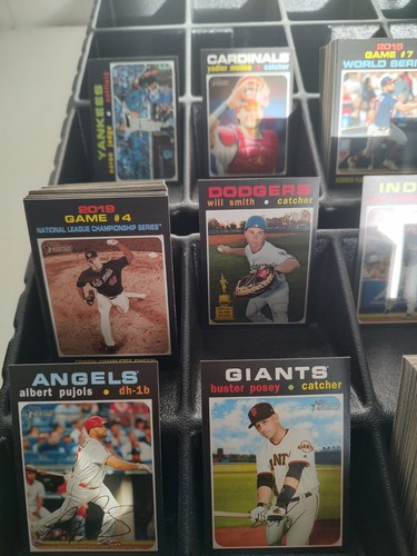 Set base 400 carte Topps Heritage 2020 completo #1-400 Alvarez Bichette RC - Foto 3 di 7
