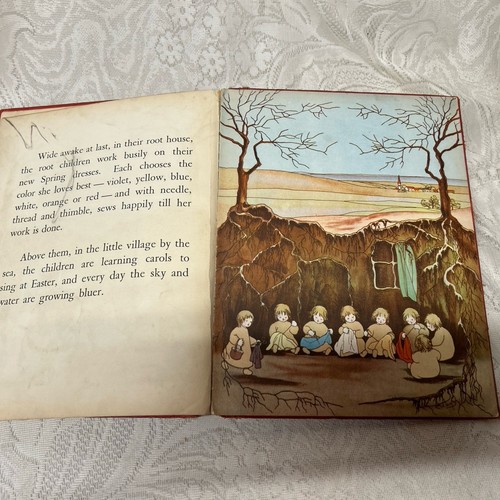 Antique Children’s Book, When The Root Children Wake Up, Helen Dean Fish 1941 - Picture 8 of 15