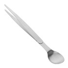 Mini-verkostungslöffel Mini-Löffel Edelstahllöffel Rostfreier Kochlöffel