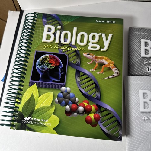 Abeka Biology (4th Ed) Textbook, Teachers Ed, Test Forms & Keys - Picture 4 of 10