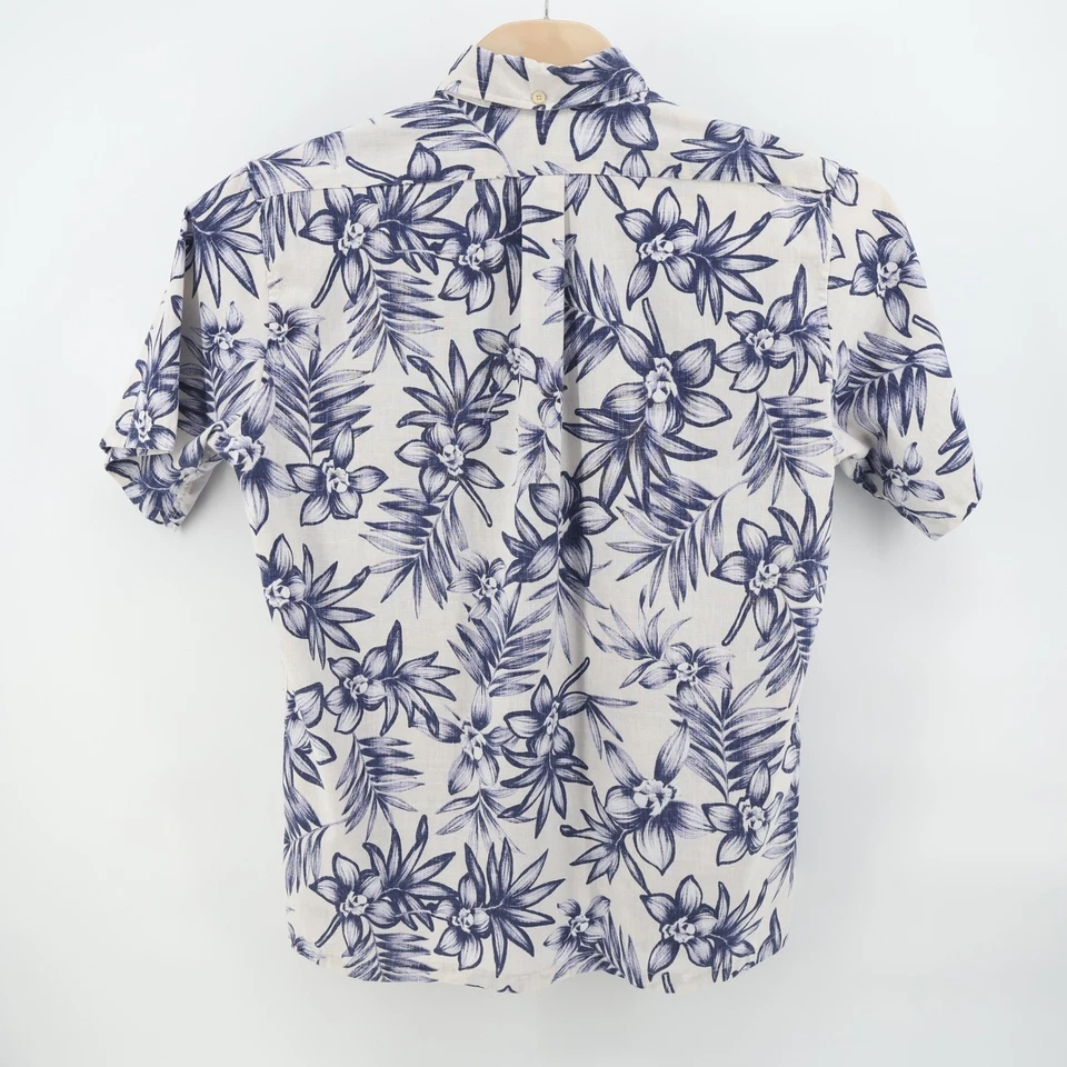 Camisa floral hawaiana con botones manga corta calce clásico REYN SPOONER para hombre L Foto 3 de 4