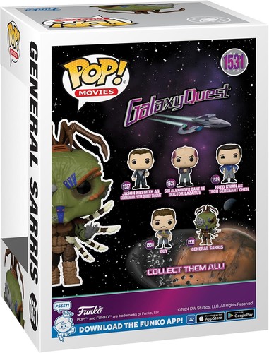 Funko POP! Filme: Galaxy Quest - Sarris - Sammelfigur aus Vinyl - Offizielle Mer - Picture 4 of 5