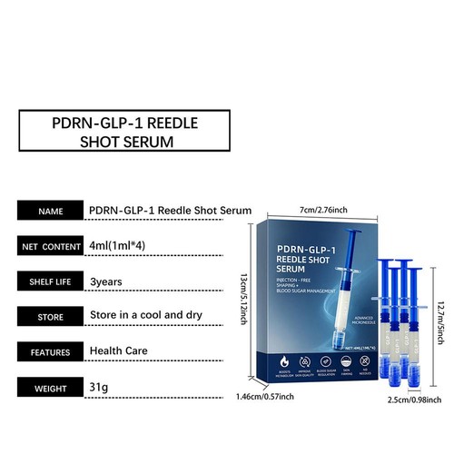 PDRN-GLP-1 REEDLE SHOT SERUM Injection - Free Shaping+blood Sugar Management - Picture 16 of 22