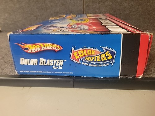 Hot Wheels Color Blaster Play Set Color Shifters 2008 New In Box Free Shippinv - Picture 10 of 18