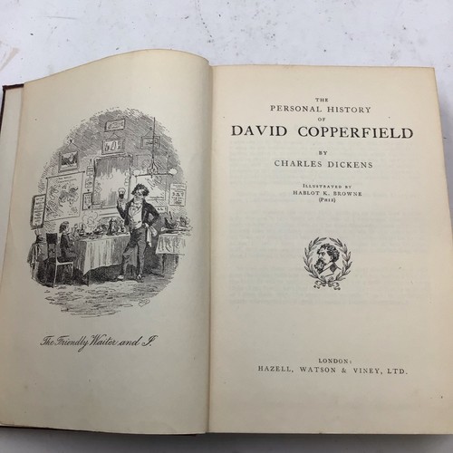 Vintage Charles Dickens Collection Hazell Watson & Viney H/B 1933 x9 of 16 Books - Picture 13 of 17