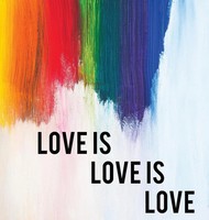 Something Blue Guest Books | Love Is Love Wedding Guest Book | Buch | Englisch