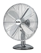 Deko Tischventilator Ø290mm 35W 3-stufig chrom 340mm Oszillation 2150cbm/h