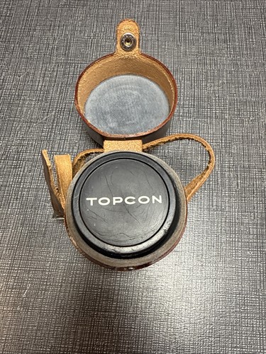 Uv Topcon Camera lens With cap And Leather Case - Picture 7 of 8