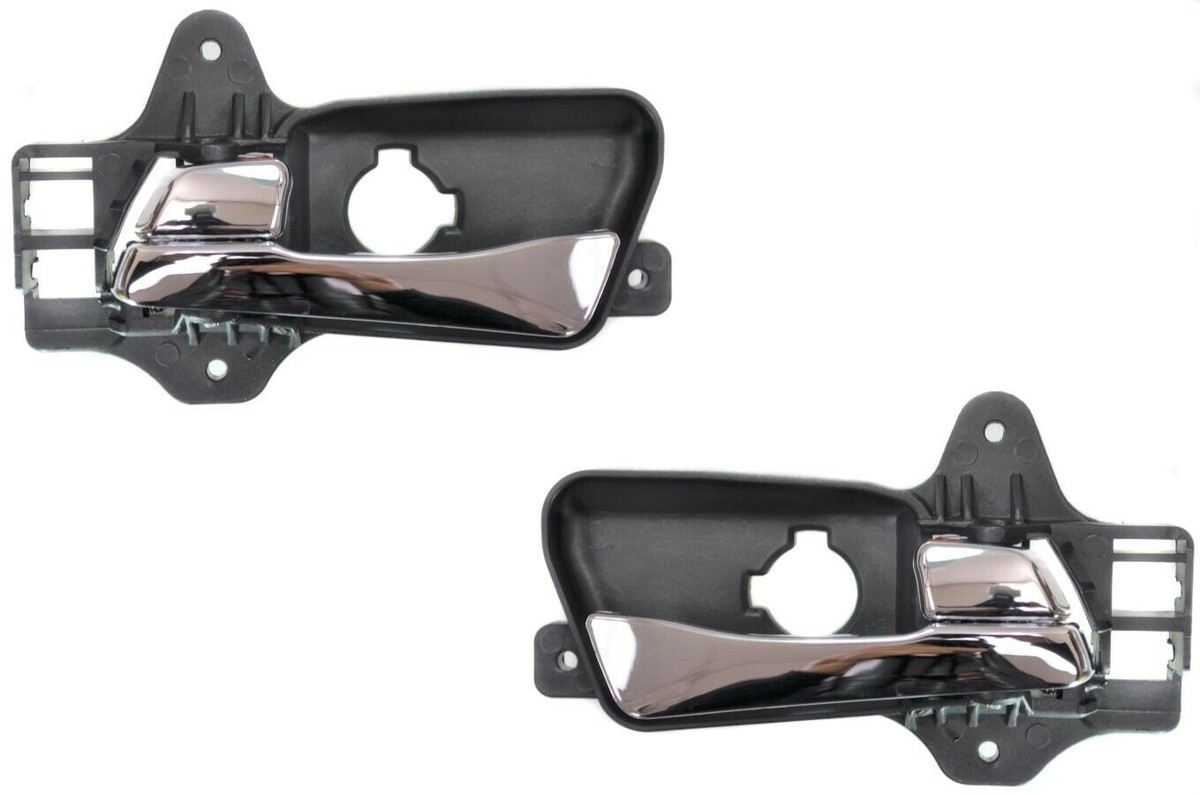 fits 2009 to 2012 Hyundai Elantra Interior Door Handle Front Left Right Chrome