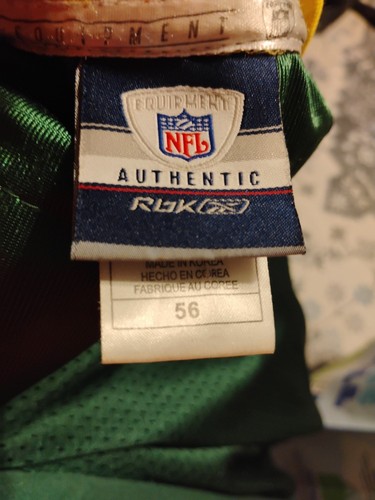 Brett Favre Vintage Green Bay Packers Authentic On Field Stitched Jersey Size 56 - Picture 4 of 12