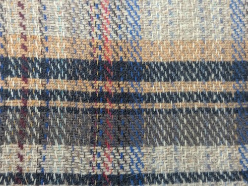 "Manta de lana Tweedmill vintage 43x62"" a cuadros calidad hecha en Gran Bretaña" - Imagen 7 de 24