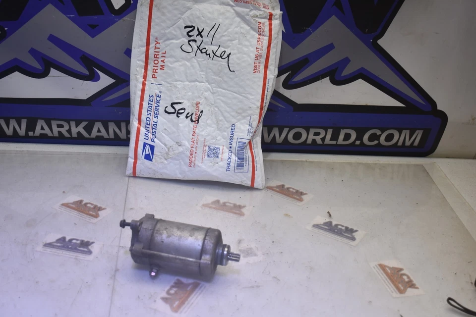 Motor de arranque B2-13 bom com parafusos 1999 Kawasaki Ninja ZX11 Zx-11 Zx 11 1100 - Imagem 2 de 4