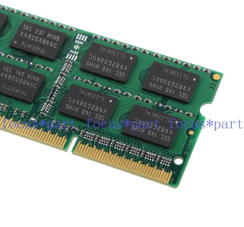 Samsung DDR3 8GB (2x4GB) PC3-8500 4GB 1066 MHz SO-DIMM Laptop Memory Ram 204-pin - Bild 5 von 5
