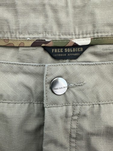 Free Soldier Pants Mens 36x32 Cargo Ripstop Hiking Tactical Utility Outdoor - Picture 5 of 10
