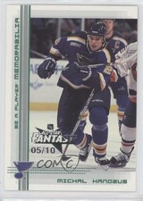 2000-01 ITG Be A Player Memorabilia Emerald All-Star Fantasy /10 Michal Handzus