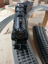 MTH O MT-3018LP PENNSYLVANIA K-4S 5400 PROTO SOUND DIECAST LOCO AND TENDER, OB