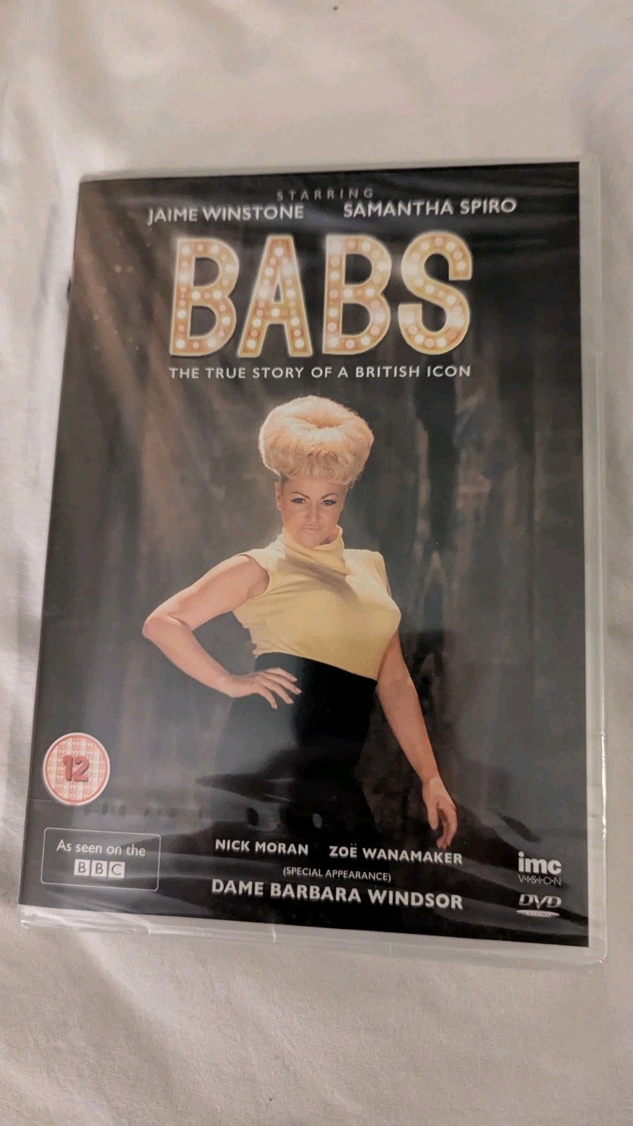 Babs 'The True Story of a British Icon - Barbara Windsor' (BBC1 Drama DVD)