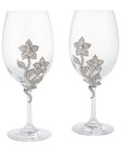 Olivia Riegel 2Pc Flora Stemware Set  Os