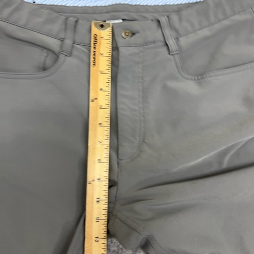 FJ Foot Joy Pants Mens 34x30 Gray Athletic Fit Performance Tech Golf Chino - Picture 15 of 18