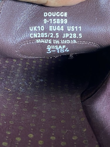Scarpe mocassini Ted Baker Dougge da uomo taglia 11 marroni scamosciati nappa comode - Foto 11 di 11