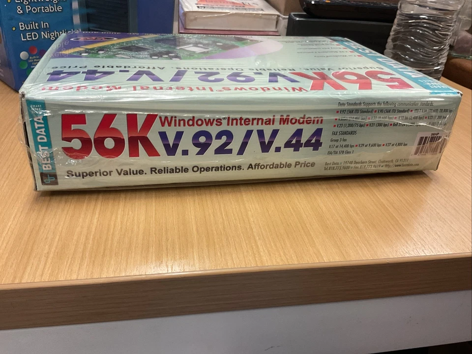 Best Data 56K v.92/v.44 Modem PCI Windows Interface - Image 3 of 4