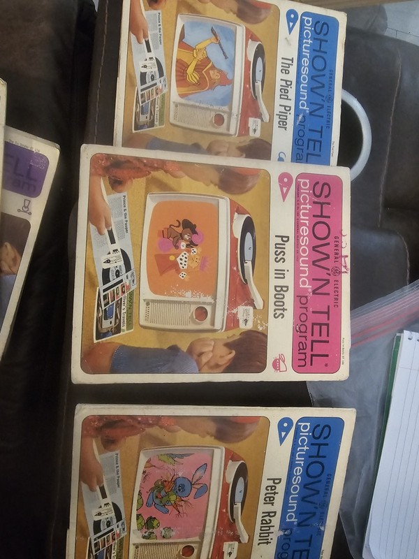 Lot Of 10 Vintage Show’ N Tell GE Picturesound Records & Film