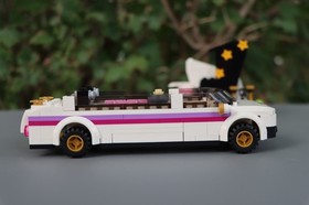 LEGO® Friends 41107 Pop Star Limo Incomplete No Minifigs! White Limousine Car