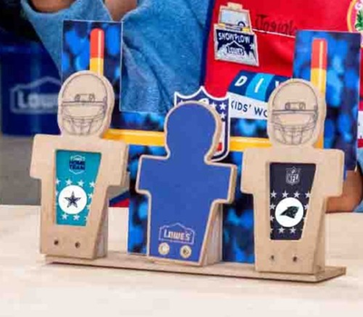#ad #ad Lowe’s Scoreboard Football DIY Kids Workshop Kit With Patch September 2025 NEW $15.99