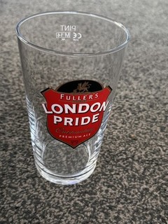 LONDON PRIDE FULLER'S BREWERY PINT BEER GLASS