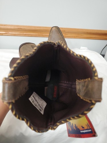 Durango Damen 11" abgenutzt Western braun Cowboys Stiefel Größe 8,5 m - Bild 9 von 15