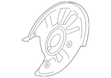 Genuine Volkswagen 2015-2024 Volkswagen - Splash Shield 5Q0-615-611-S