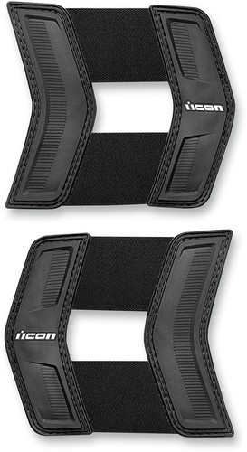 Icon Field Armor Stryker Vest Waist Straps Black/White