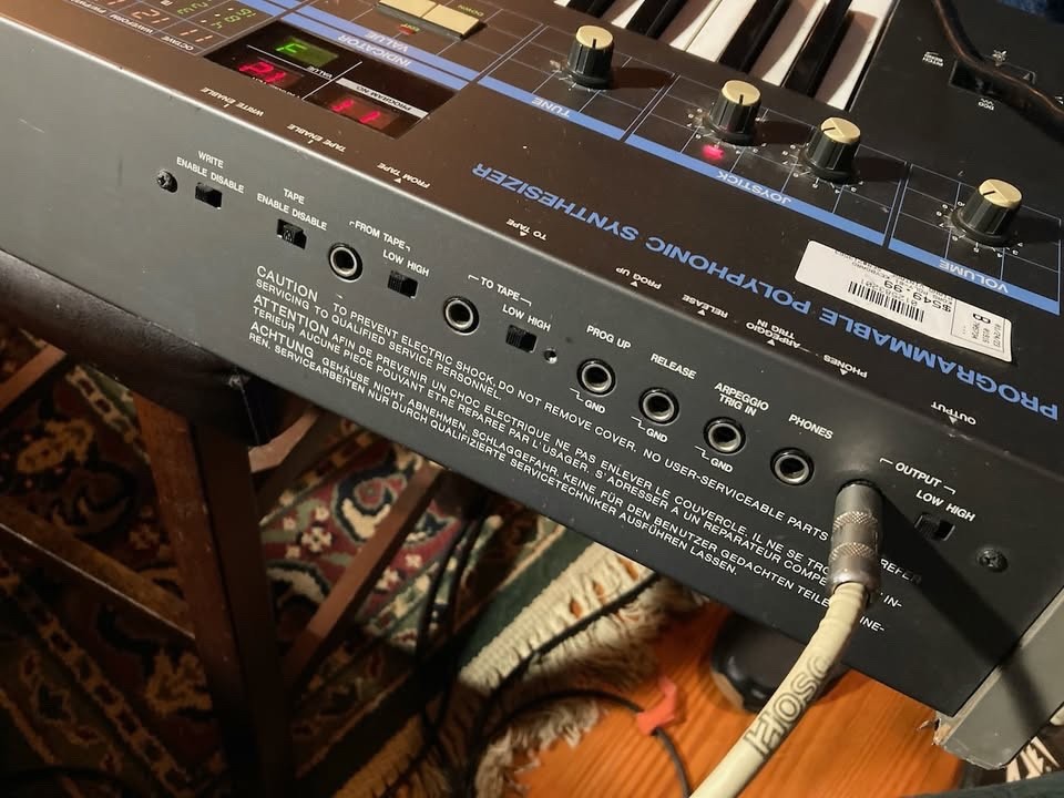 Korg Poly 61 vintage analog Synthesizer keyboard synth 61 key as is ...