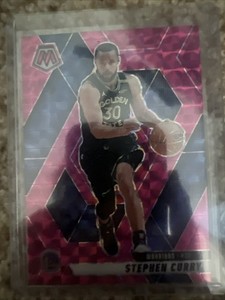 2024-25 Panini Mosaic Stephen Curry #163 Pink Mosaic /175