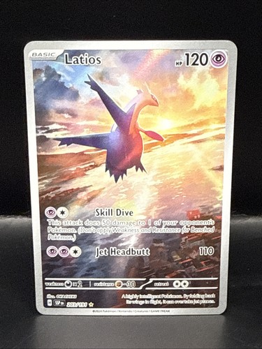Tarjeta Pokemon Scarlet & Violet Surging Sparks Latios 203/191 - Imagen 1 de 6