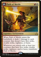 Path of Mettle // Metzali, Tower of Triumph [Rivals of Ixalan] Moderately Played