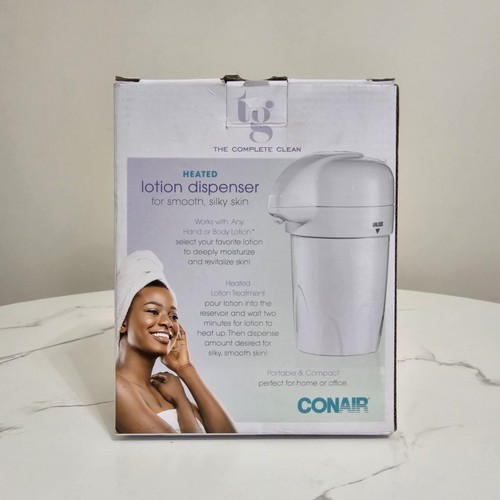 Conair True Glow Heated Lotion Dispenser Warmer HLD23TGR Warm Lotion Silky Skin - Picture 2 of 6