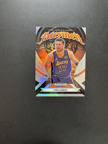 Luka Doncic – 2024-25 Prizm Black – Lakers – #2 - Silver Prizm - Talisman - Picture 1 of 2