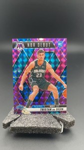 2024-25 Panini Mosaic Tristan Da Silva RC Purple Prizm /99 NBA Debut #20282 C