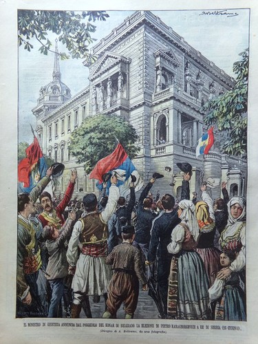 La Domenica del Corriere 28 Giugno 1903 Palombella Orvieto Re Serbia Macedonia - Foto 3 di 4