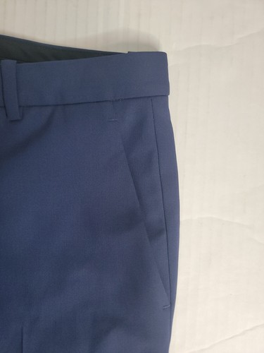 Nuevo con etiquetas Pantalones Pantalón Theory Demitria 2 Azul Marino Lana Trazable Talla 2 Nuevo $215 - Imagen 5 de 11