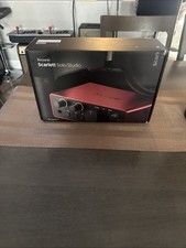 Focusrite Scarlett Solo Studio 4th Gen Audio Recording Interface Bundle