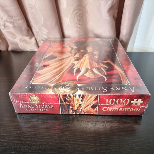 Clementoni Puzzle 1000 Teile Anne Stokes Inner Strength 39464 Dragons - Neu - Bild 6 von 7