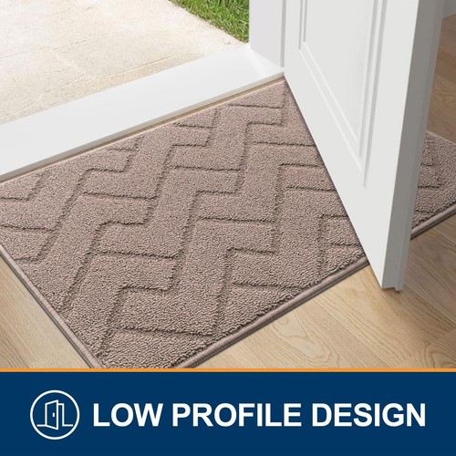 Indoor Door Mat, 40x32, Dirt Resistant and Absorbent, Sturdy Non-Slip Rubber ... - Picture 5 of 8