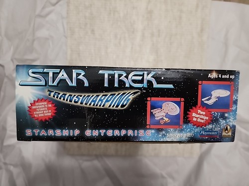 Playmates Star Trek Transwarping Starship Enterprise 1996 VTG New In Box - Picture 3 of 6